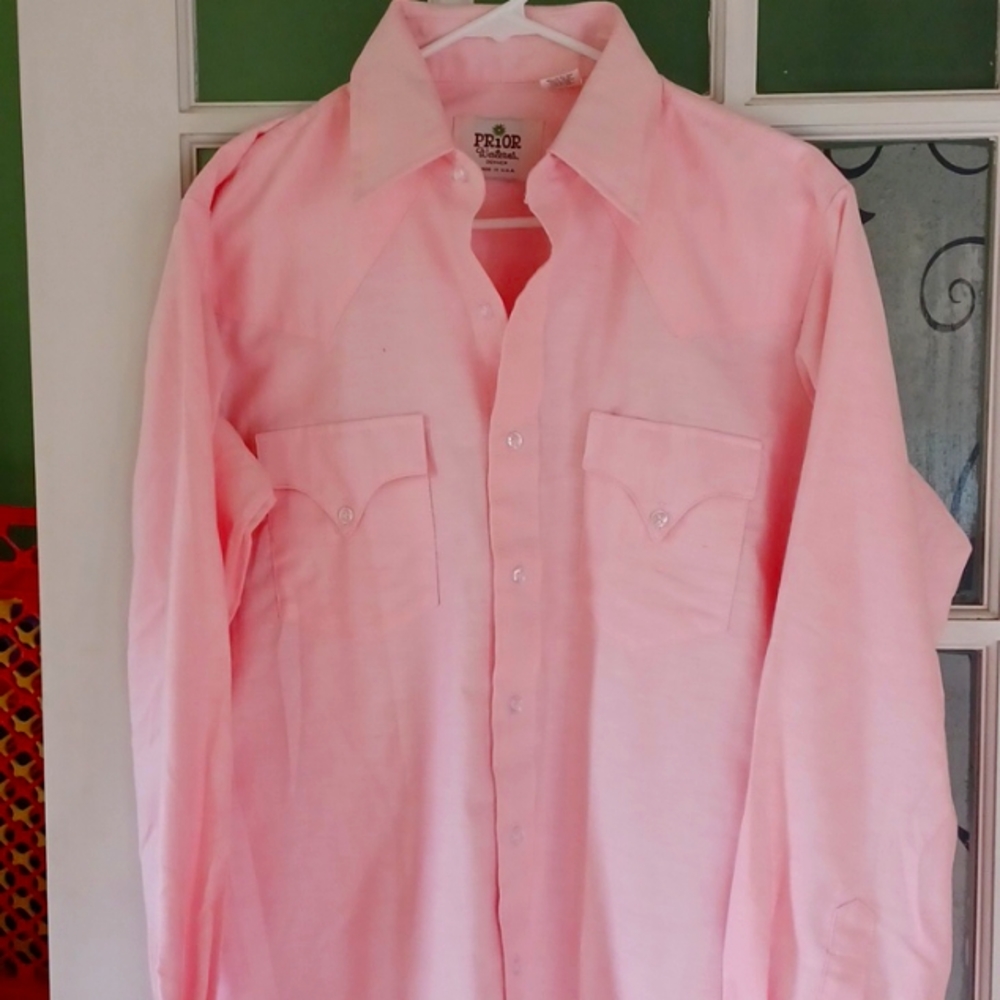Western shirt size 16-35 made in Denver New no tags